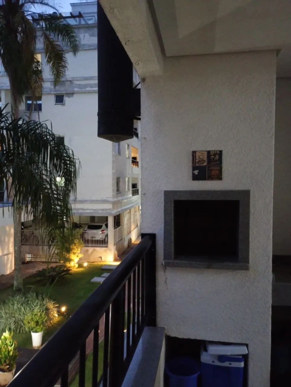 Foto de Apartamento 1 Dormitório | Totalmente Mobiliado | Sacada com Churrasqueira | Pedra Branca – Palhoça/SC