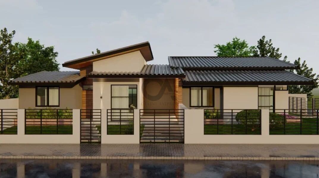 Foto de Casa Nova 3 Dormitórios (1 Suíte) em Construção | Vale Verde, Palhoça/SC