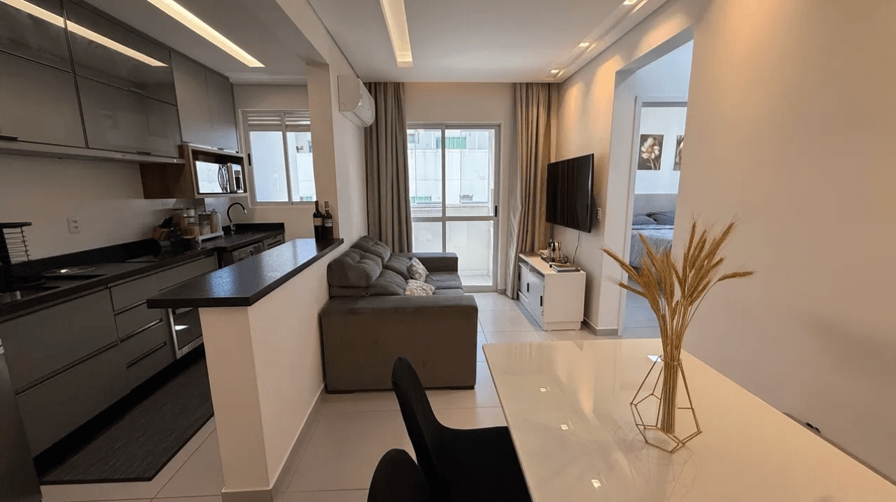 Foto de Apartamento 2 Quartos 54m² Semimobiliado | Garagem Coberta + Homebox | Pedra Branca - Palhoça